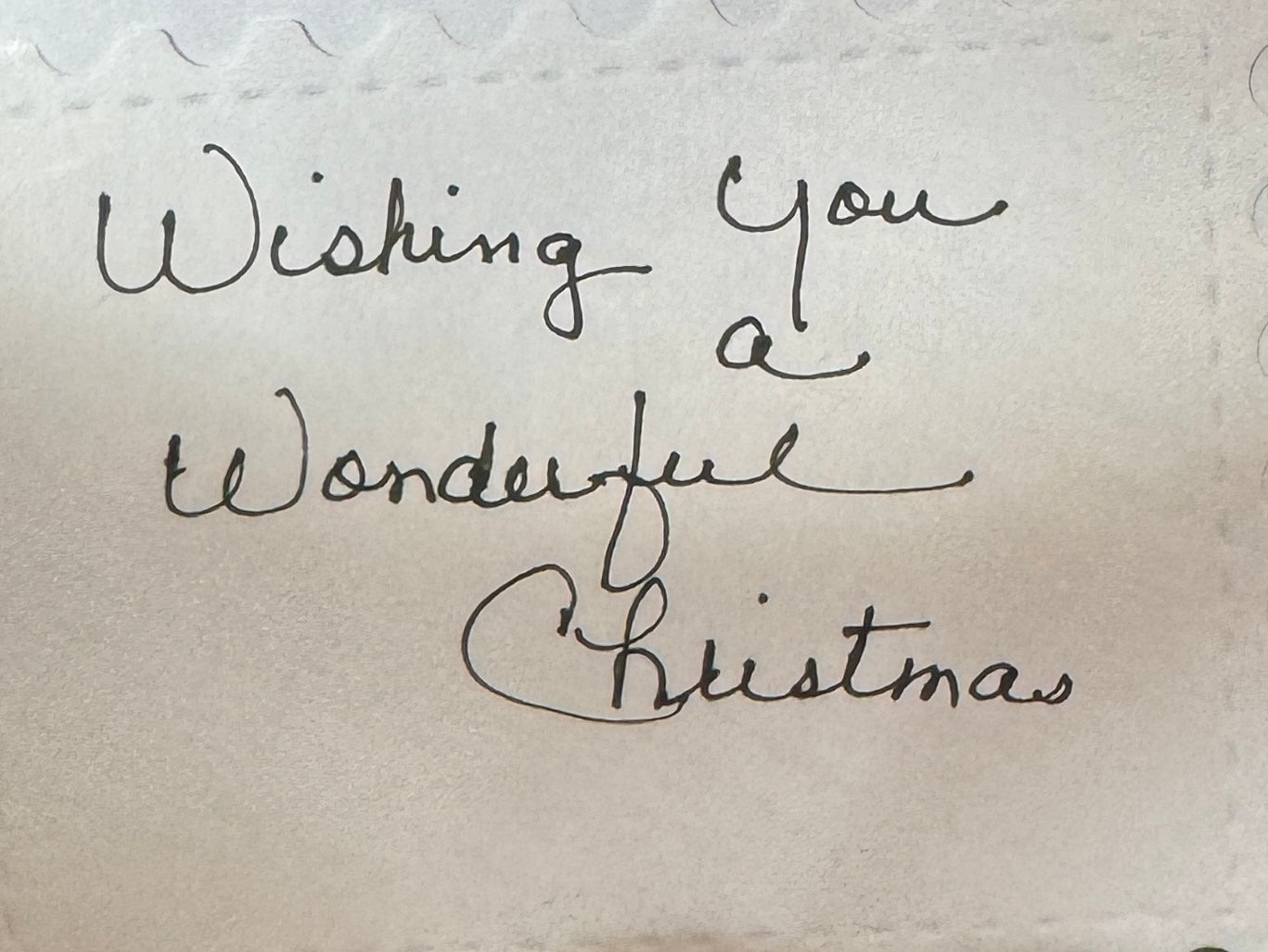 Christmas Blessings - Hand-painted Card