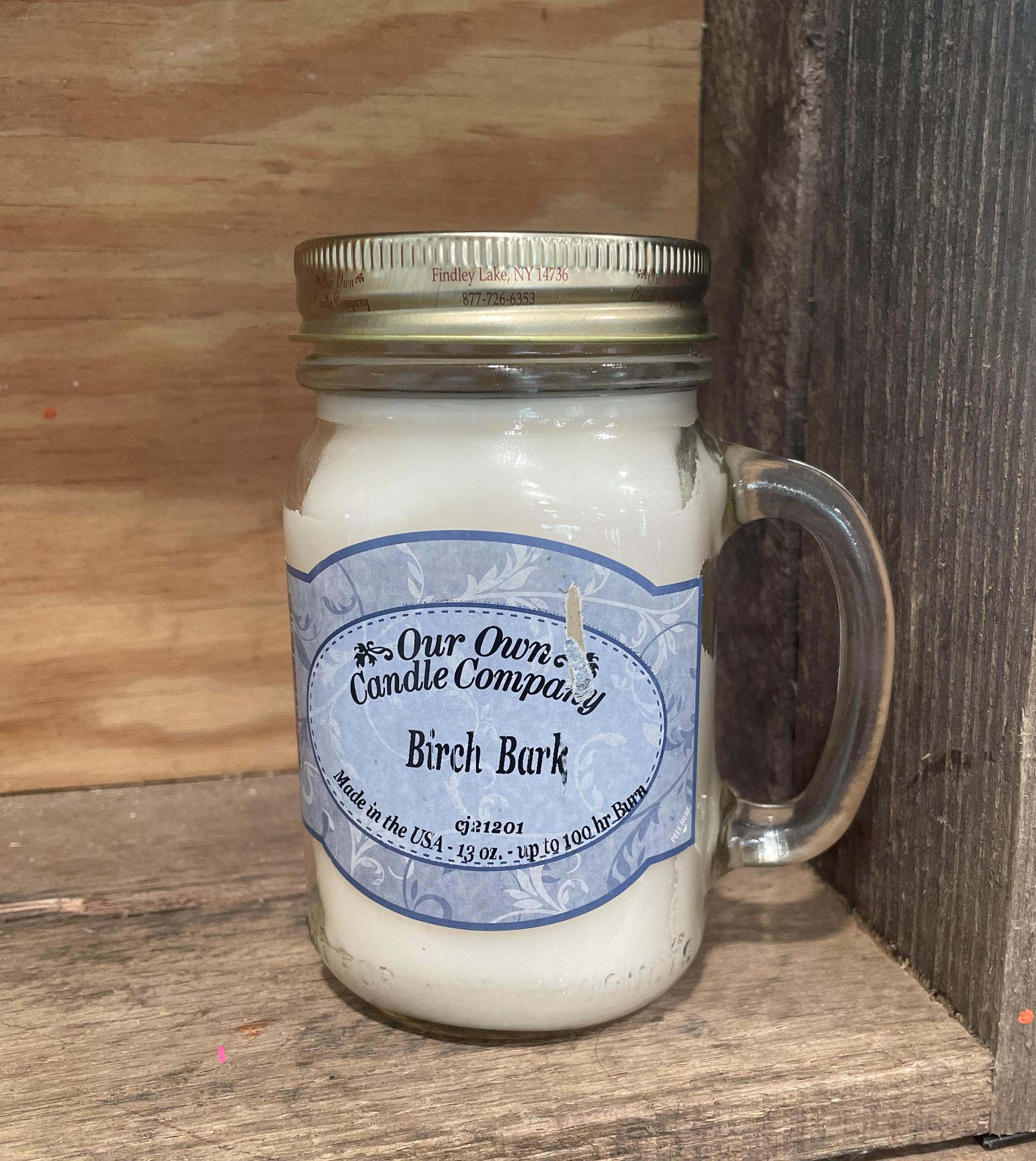 Mason Mug Candle