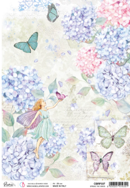 Spread the Wings A4 Rice Paper by Ciao Bella CBRP337