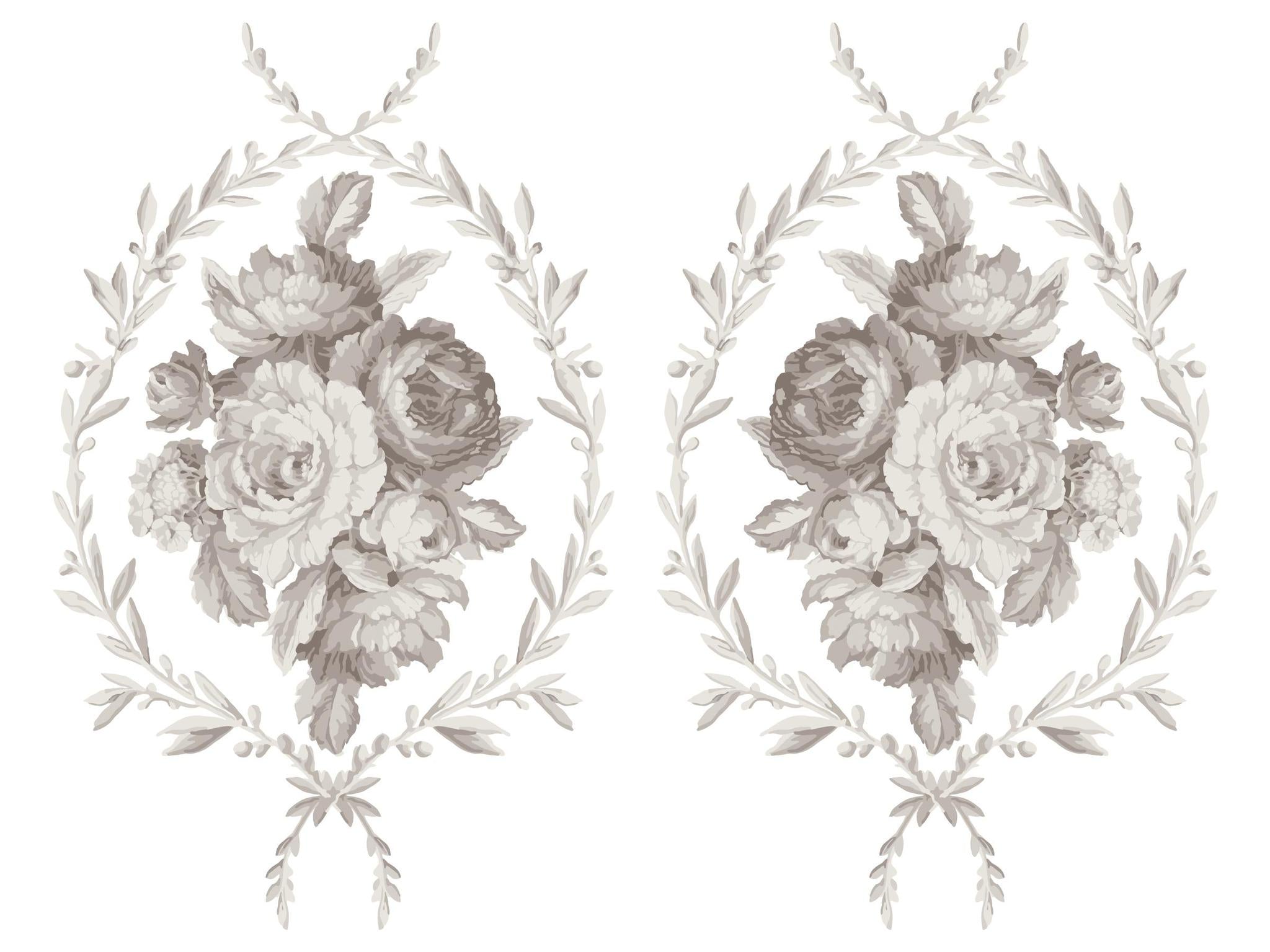 Trompe L'oeil Laurel IOD PAINT INLAY 12×16 PAD™