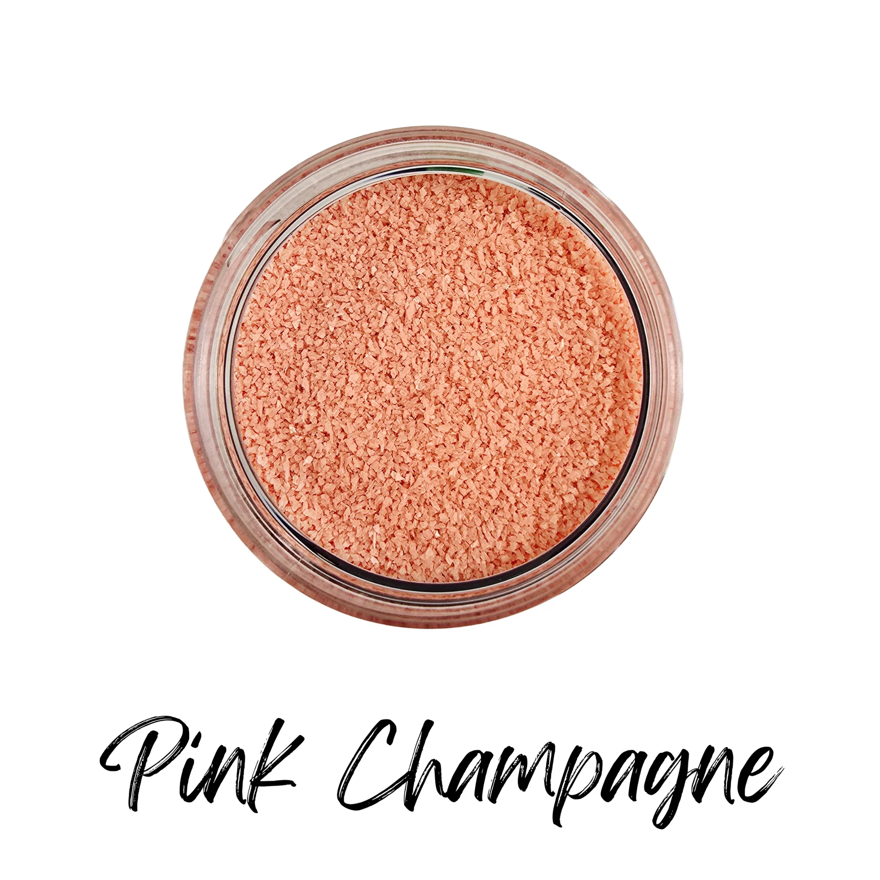 Pink Champagne - German Glass Glitter