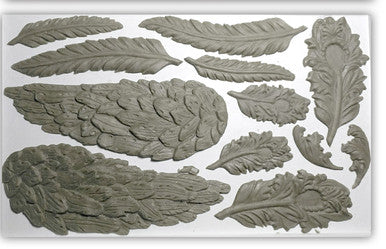 Wings and Feathers 6x10 Decor Moulds™. Retired