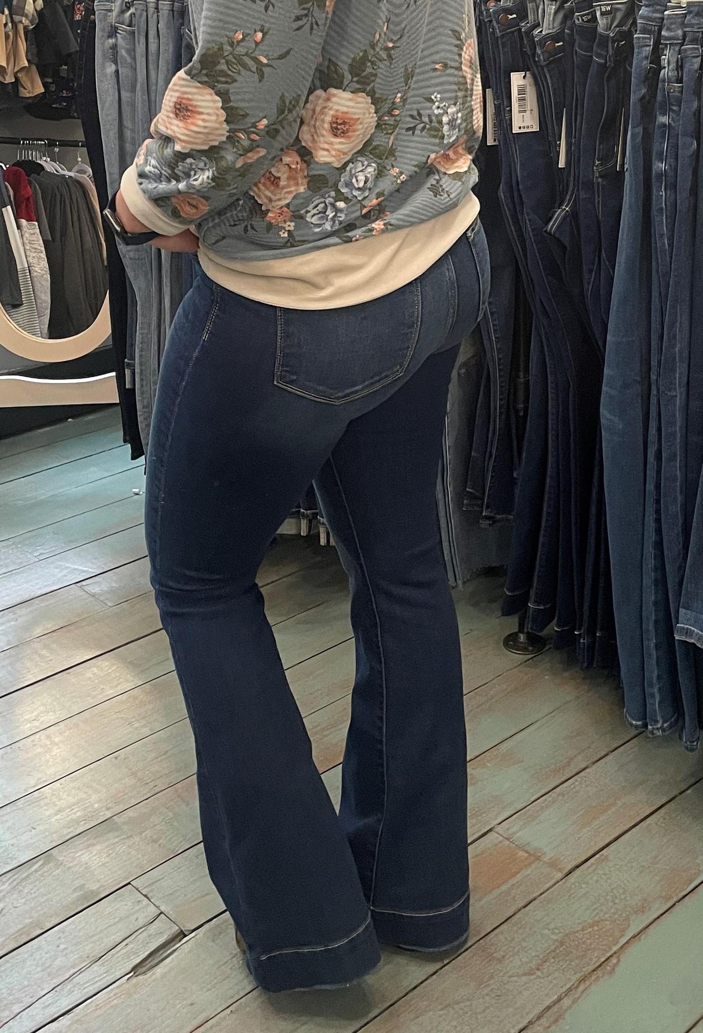 Hi-rise Basic Trouser Flare 82395