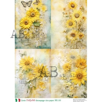 No. 110 Carte Italiano Decoupage Rice Paper