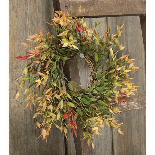 Velvet Ash Wreath, 12"