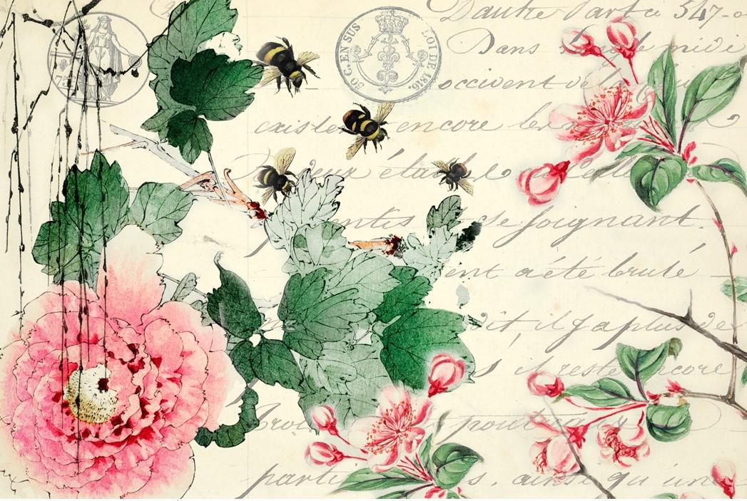 Cherry Blossom - Roycycled Decoupage Paper