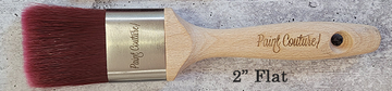 2' Flat Fine Synthetic paint brush by Paint Couture