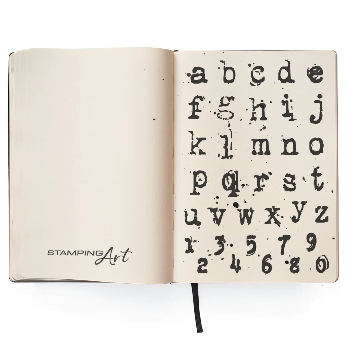 Reporter Lowercase Alphabet - StampingArt