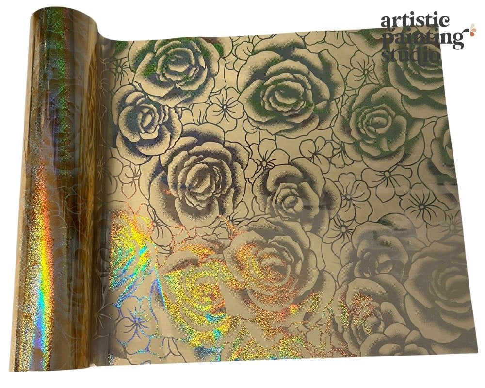 Portia Gold Hologram Foil