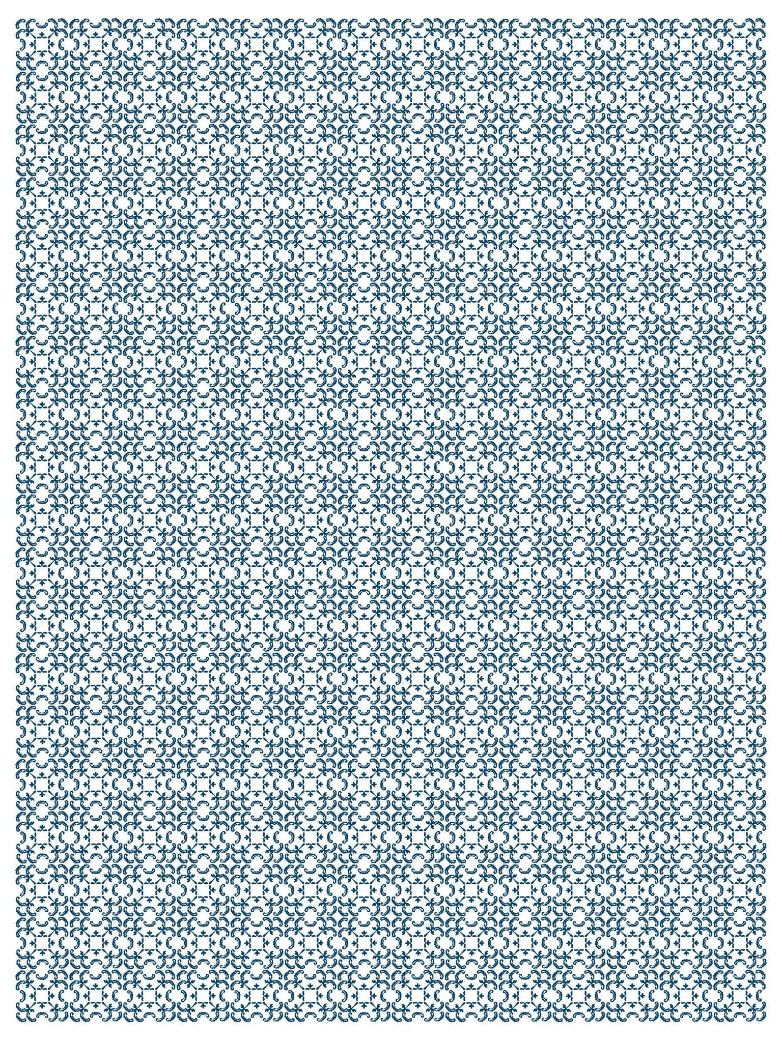Delft Traditions - Azure - IOD PAINT INLAY 12×16 PAD™