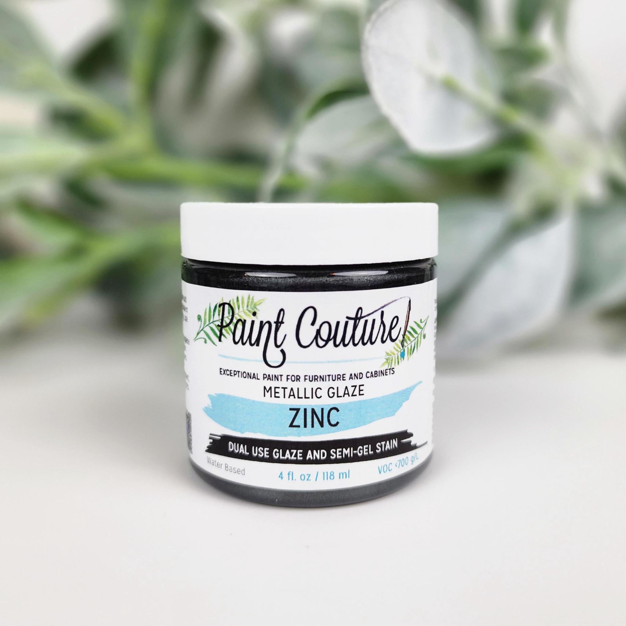 Zinc Paint Couture Metallic Glaze
