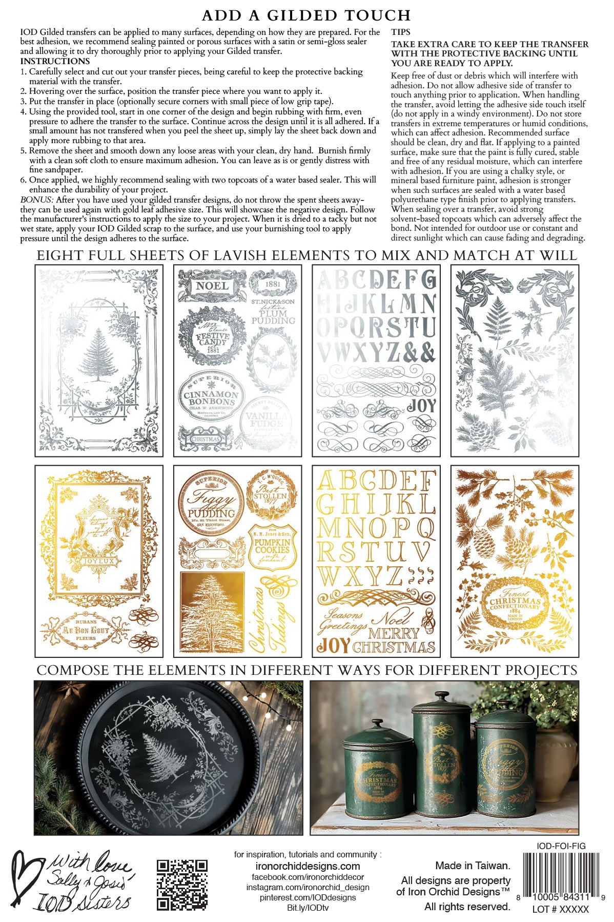 Figgy & Flourish Foil Transfer™ 8x12 Pad