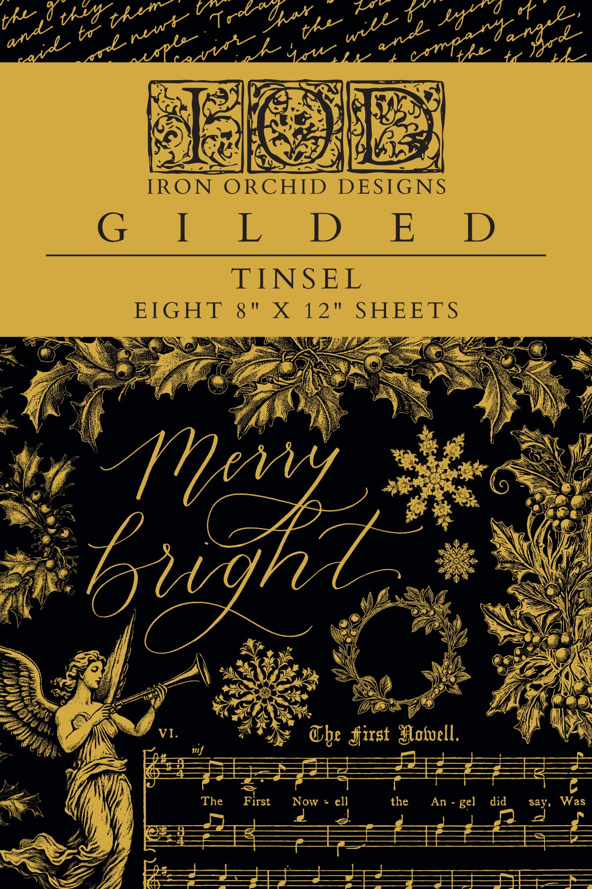 IOD Tinsel Gilded Transfer™ 8x12 Pad