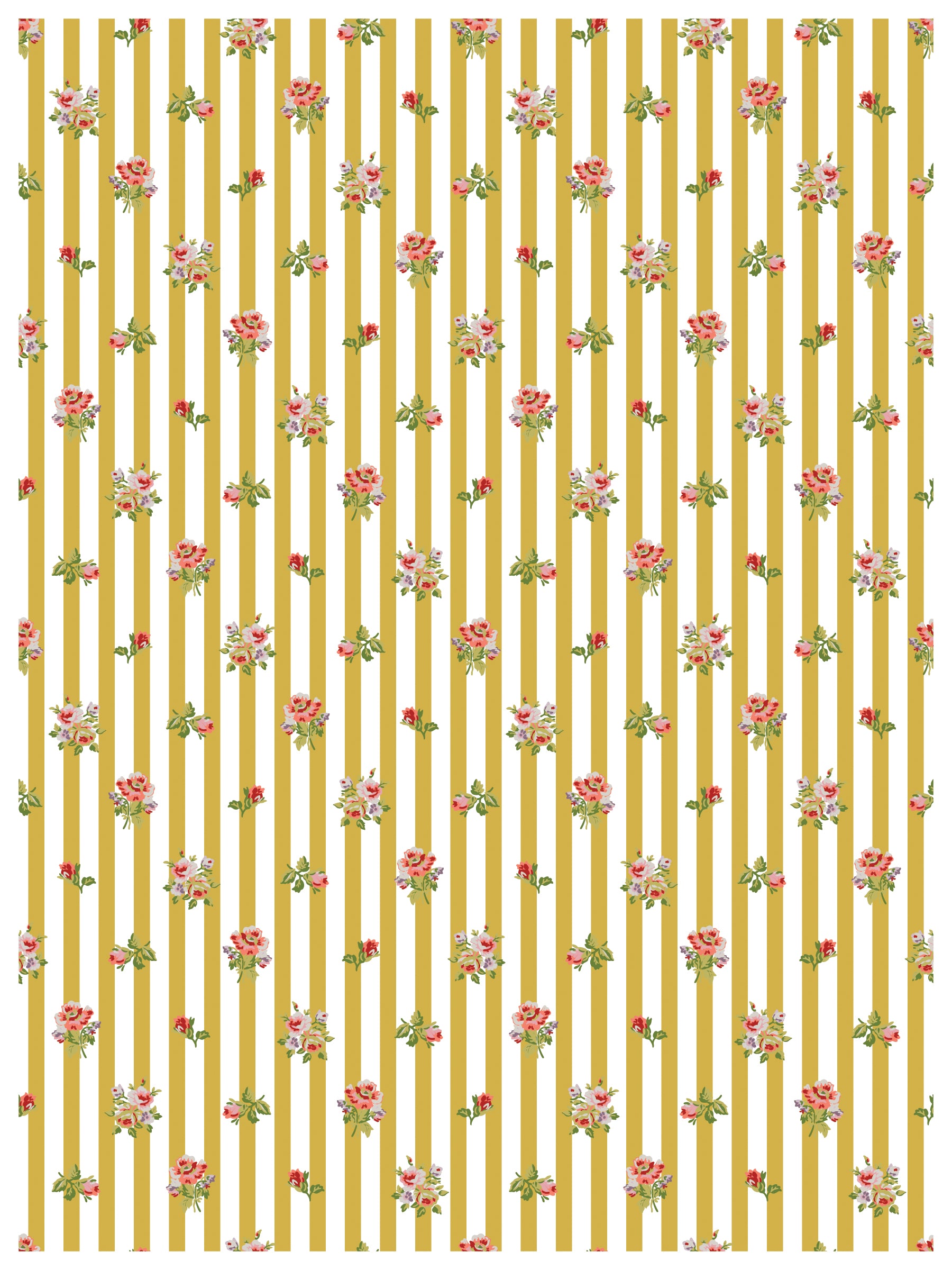 Ditsy Blooms IOD Paint Inlay 12x16 Pad™