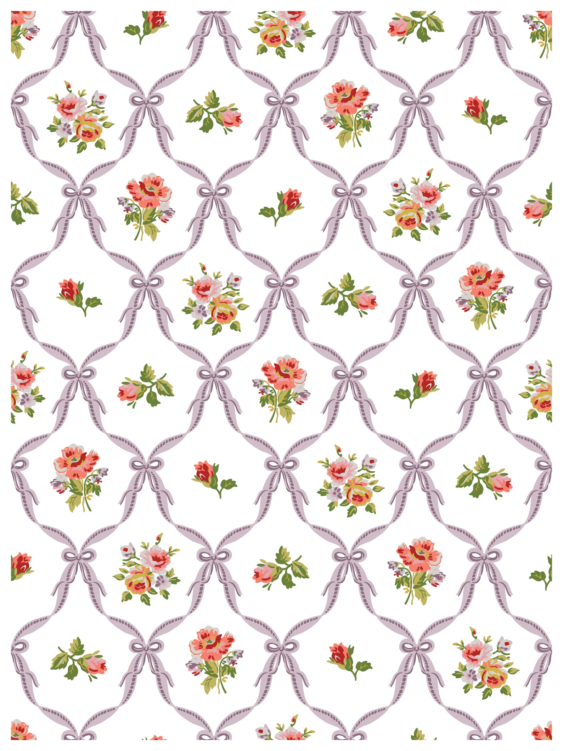Ditsy Blooms IOD Paint Inlay 12x16 Pad™