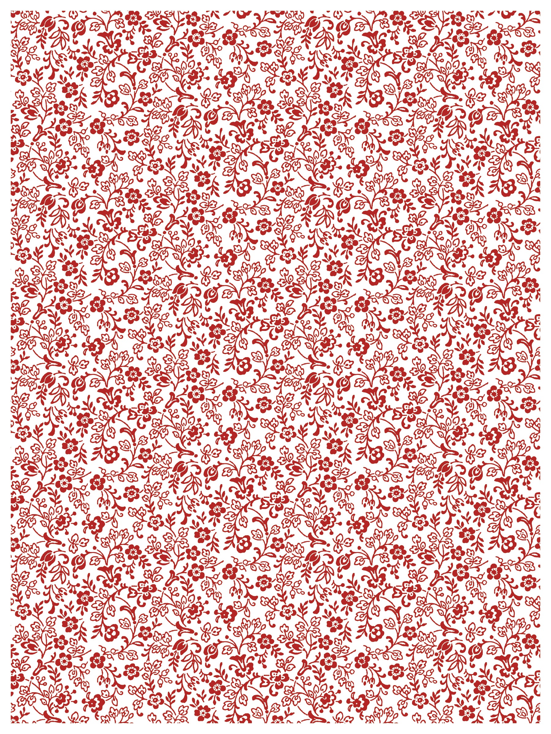 Ditsy Blooms IOD Paint Inlay 12x16 Pad™