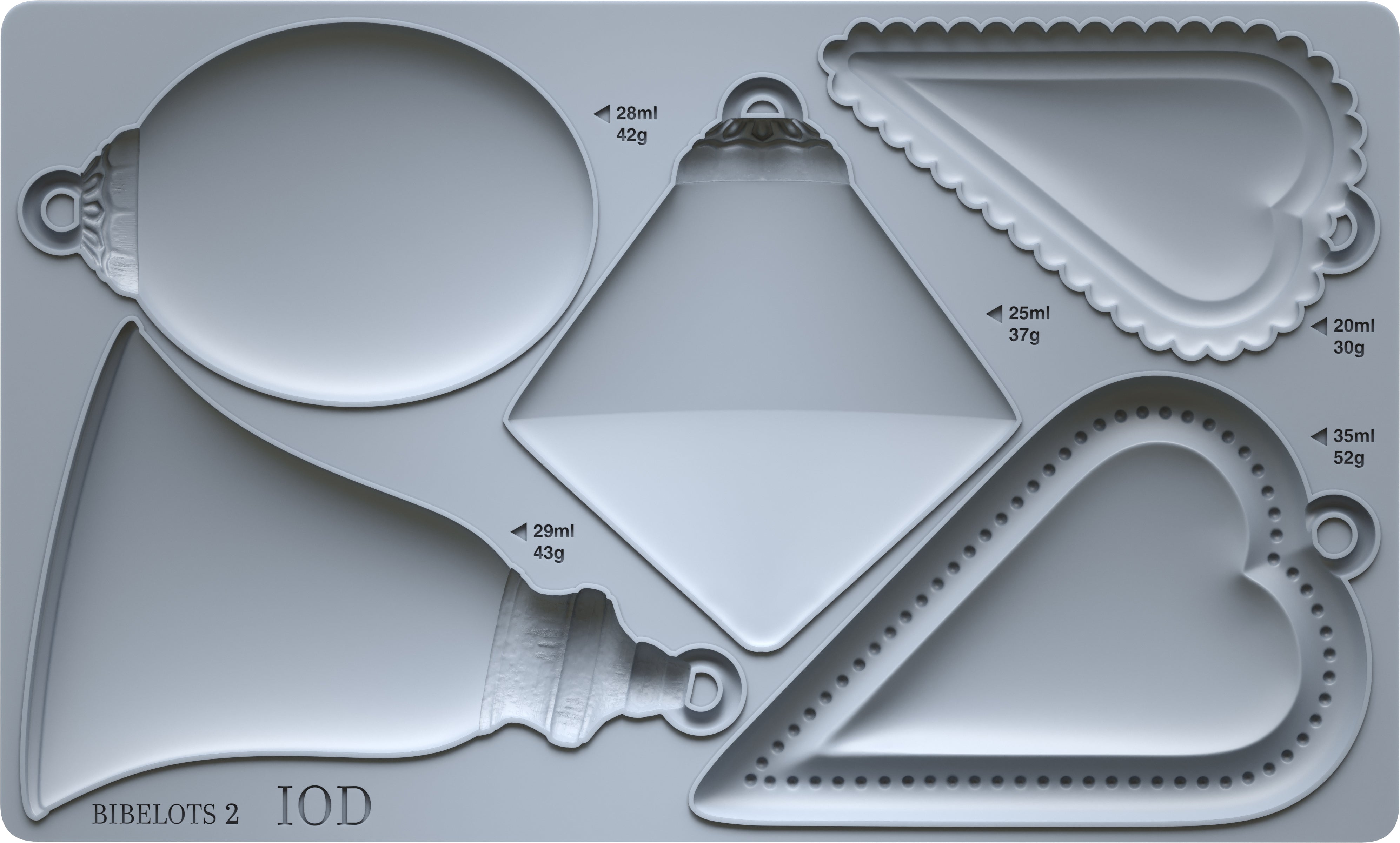 Bibelots 2 6×10 Decor Moulds™