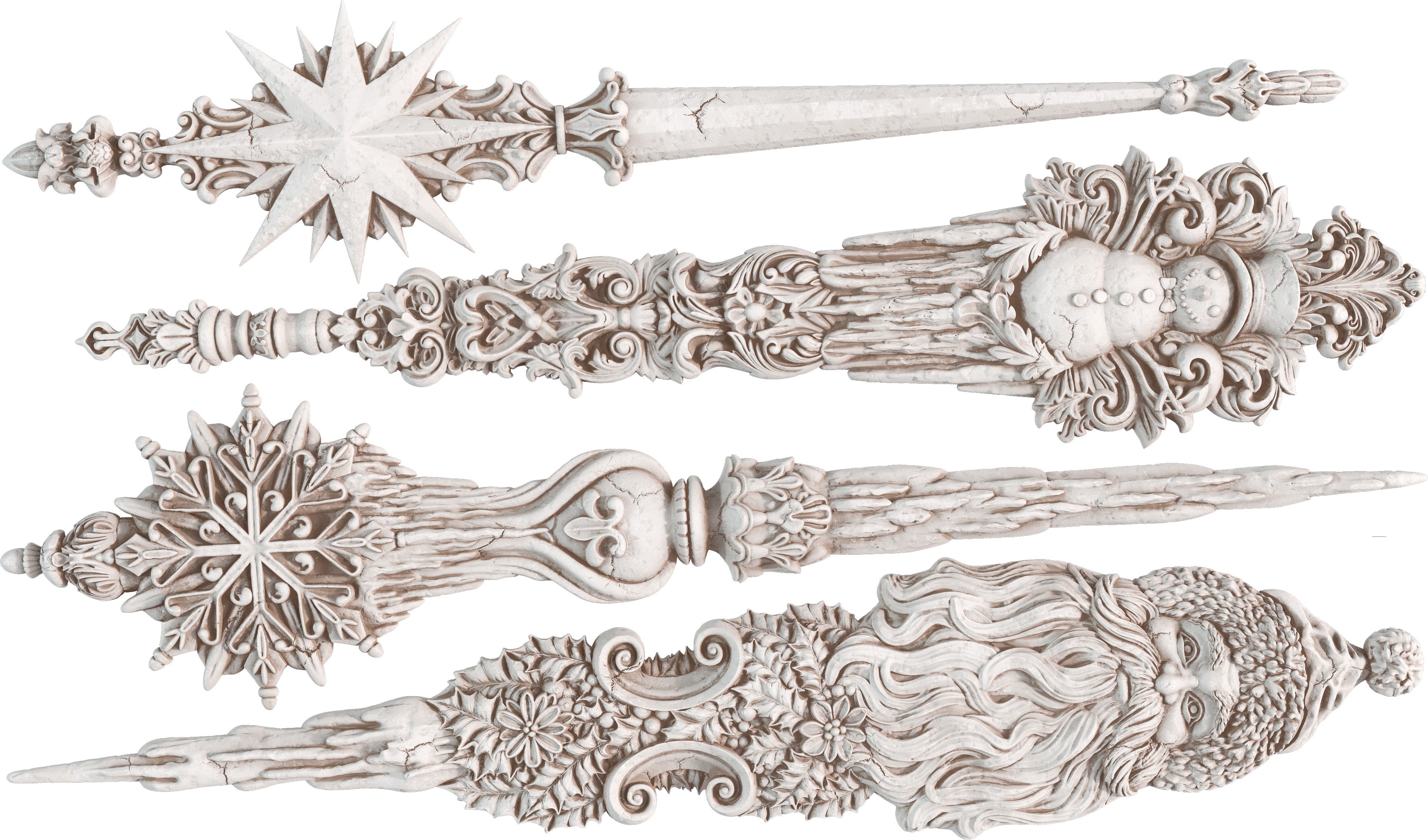 Christmas Tapers 6×10 Decor Moulds™