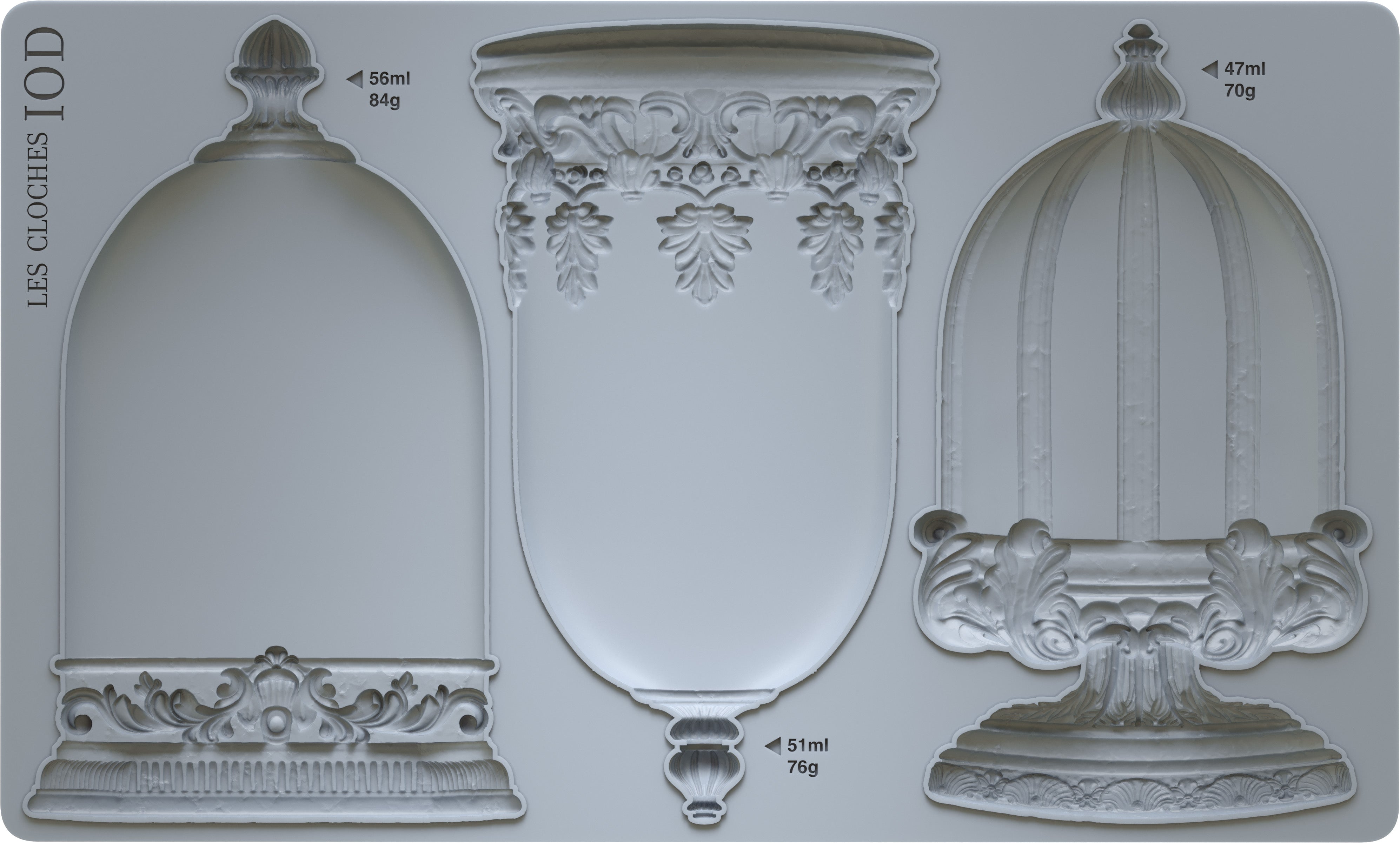 Les Cloches 6×10 Decor Moulds™