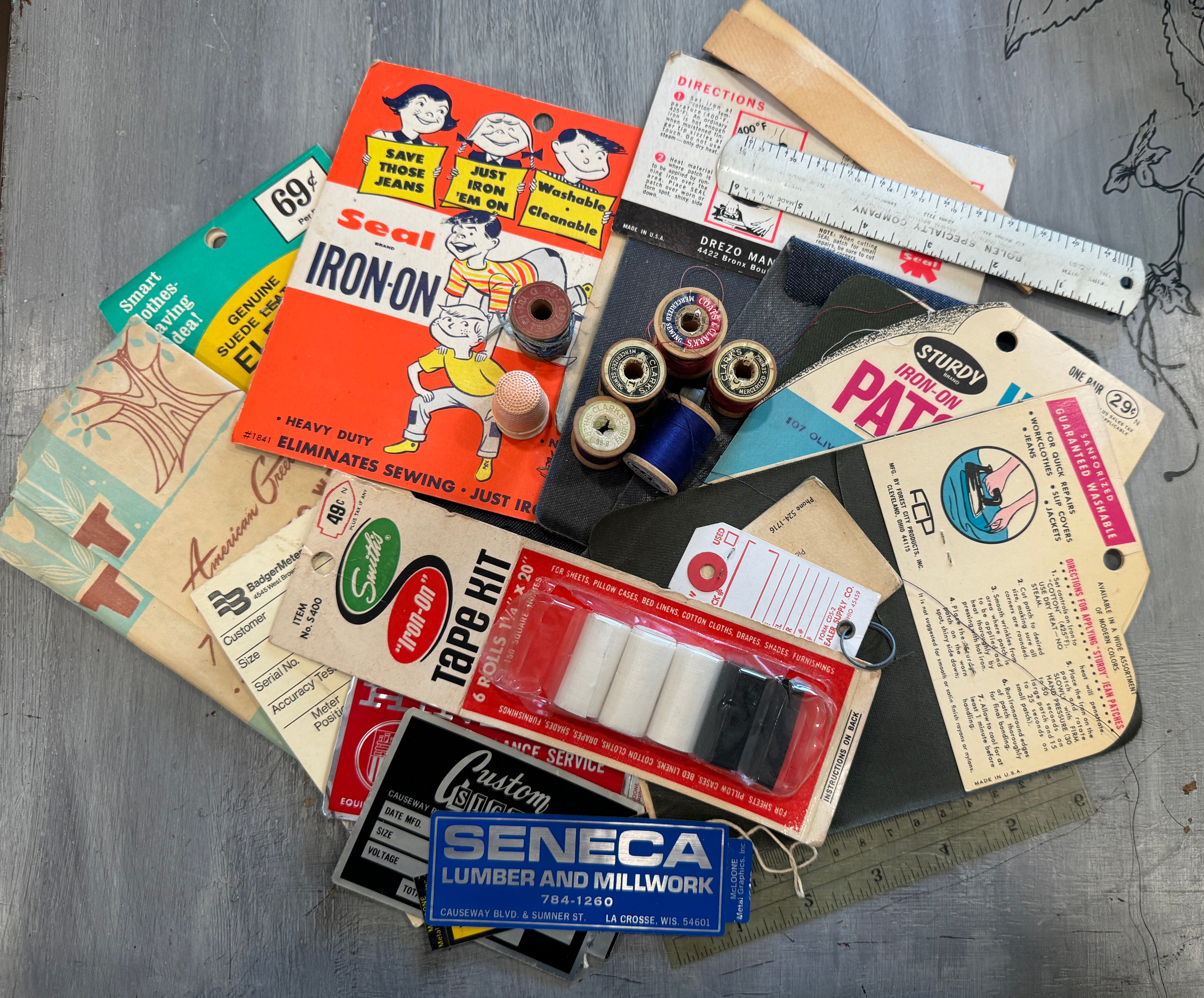 Vintage Threads and Ephemera