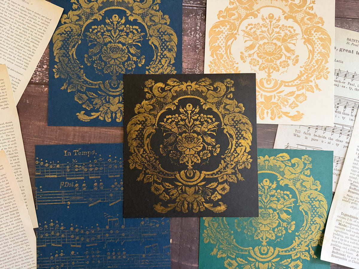 Gold Shimmer IOD Decor Ink - Refill