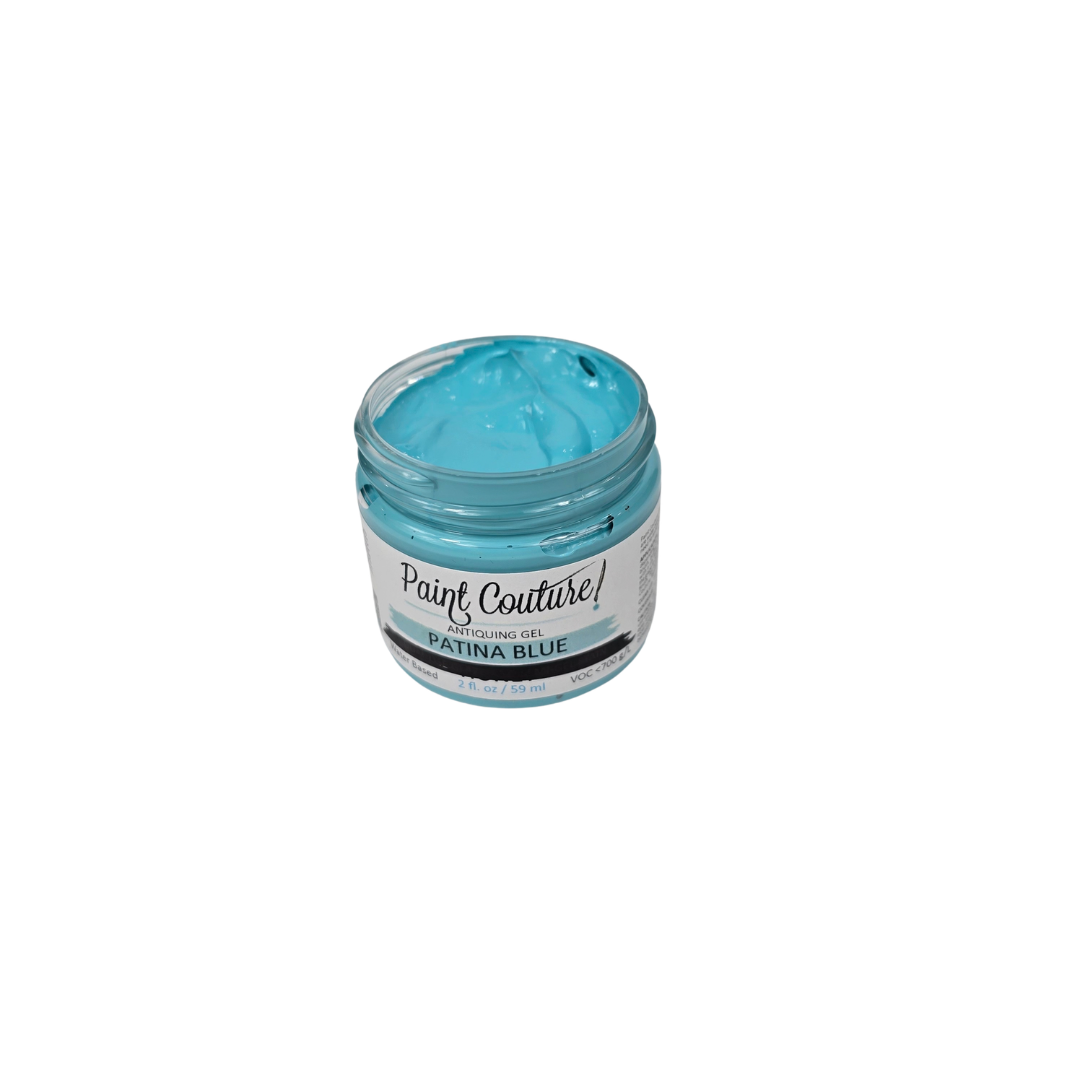 Patina Blue - Antiquing Gel - Paint Couture