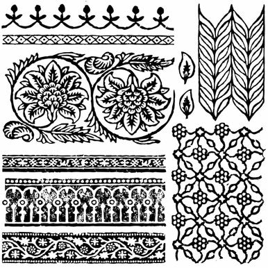 Bohemia 12x12 Decor Stamp™- Retired