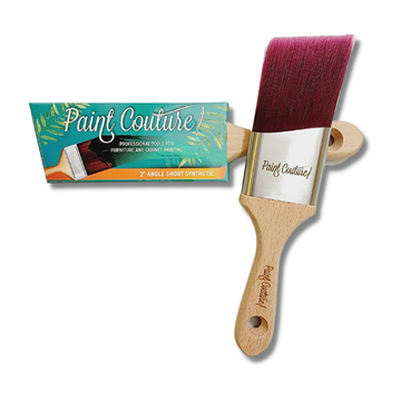 2" Angle Short Synthetic paint brush by Paint Couture