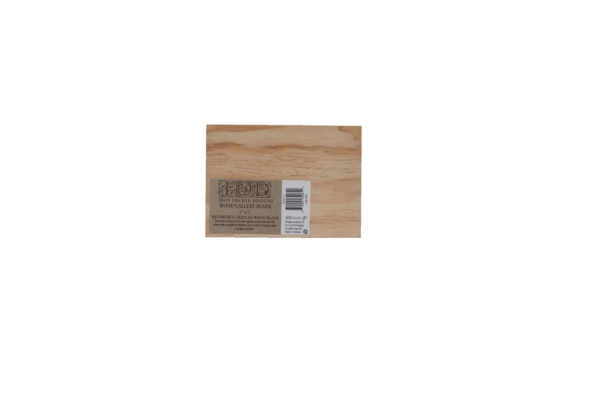 IOD WOOD GALLERY BLANK 5x7