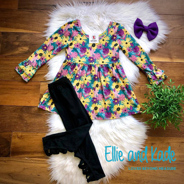 Lattice Pants Set