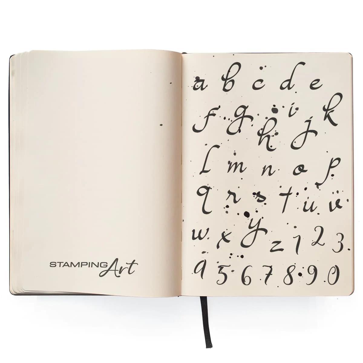 StampingArt Moonlight Lowercase Alphabet