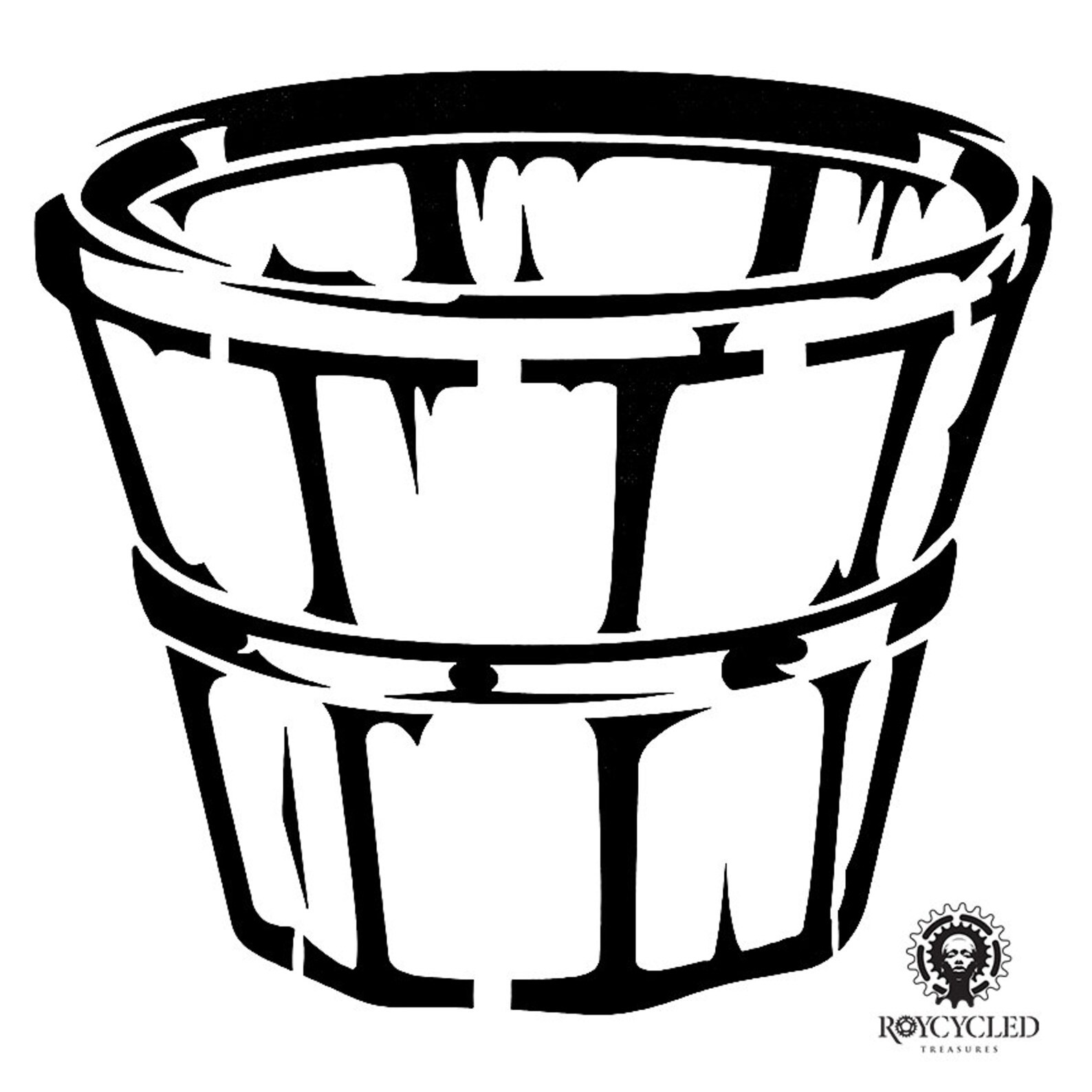 Bushel Stencil by Roycycled