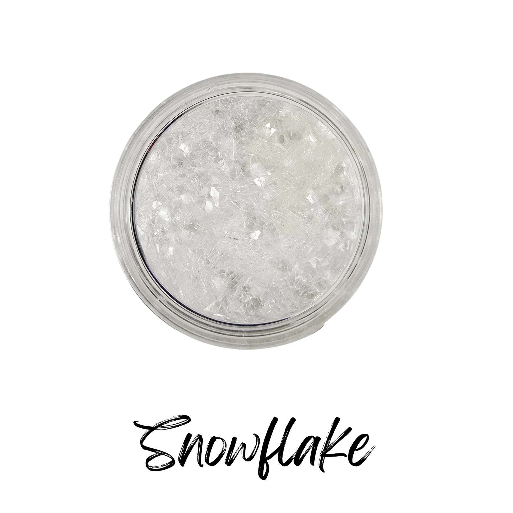 Snowflake Glitter Flakes by Paint Couture