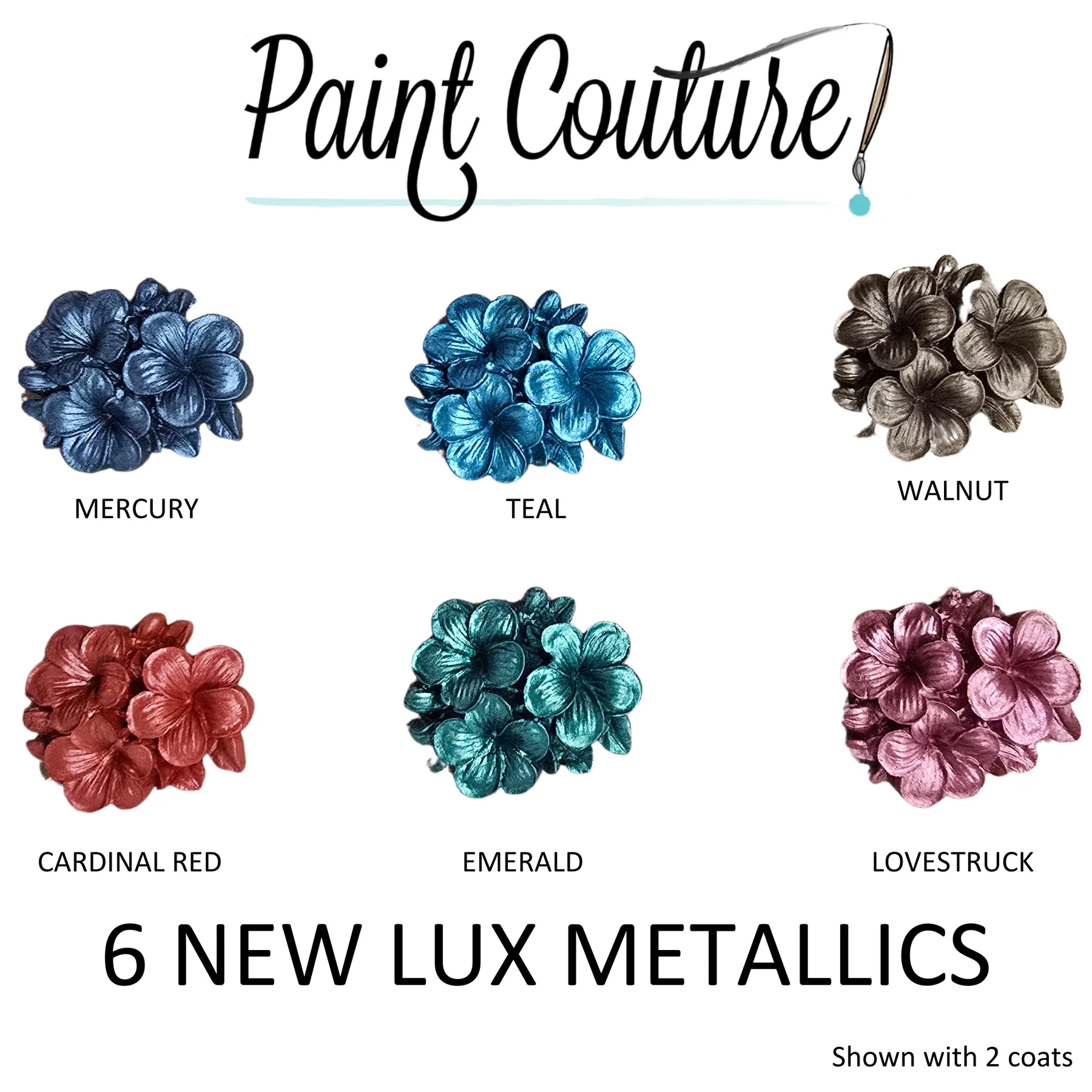 New Lux Metallics (6 Colors) - 1 oz Bundle