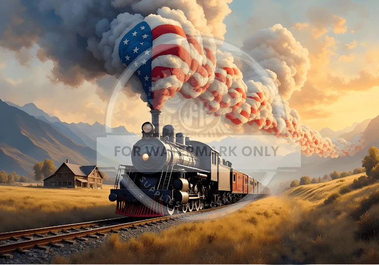 DC636 - American Steam A4 Rice Paper
