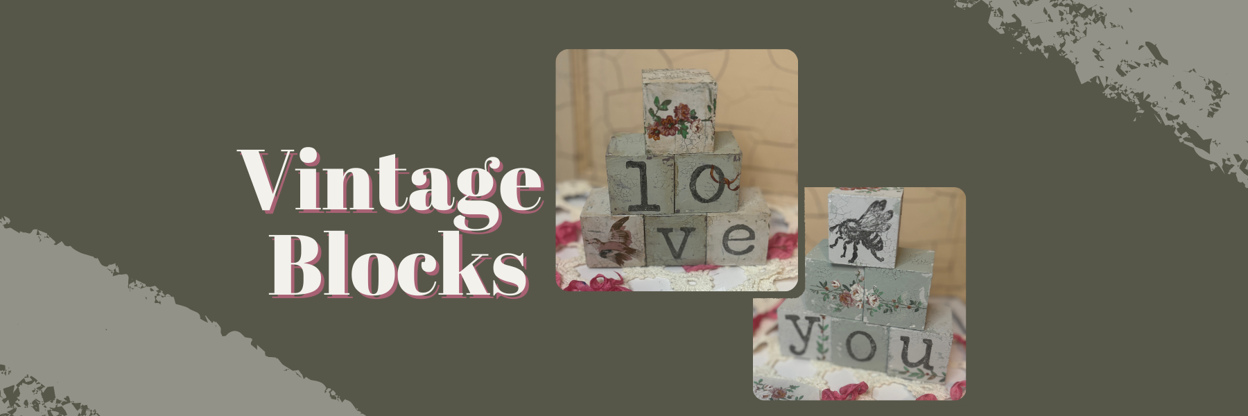 Vintage Decor Blocks