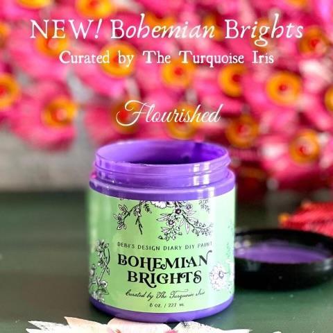 Flourished - Bohemian Brights DIY Paint