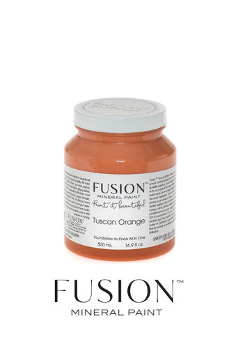 FUSION™ Tuscan Orange Jar-limited edition