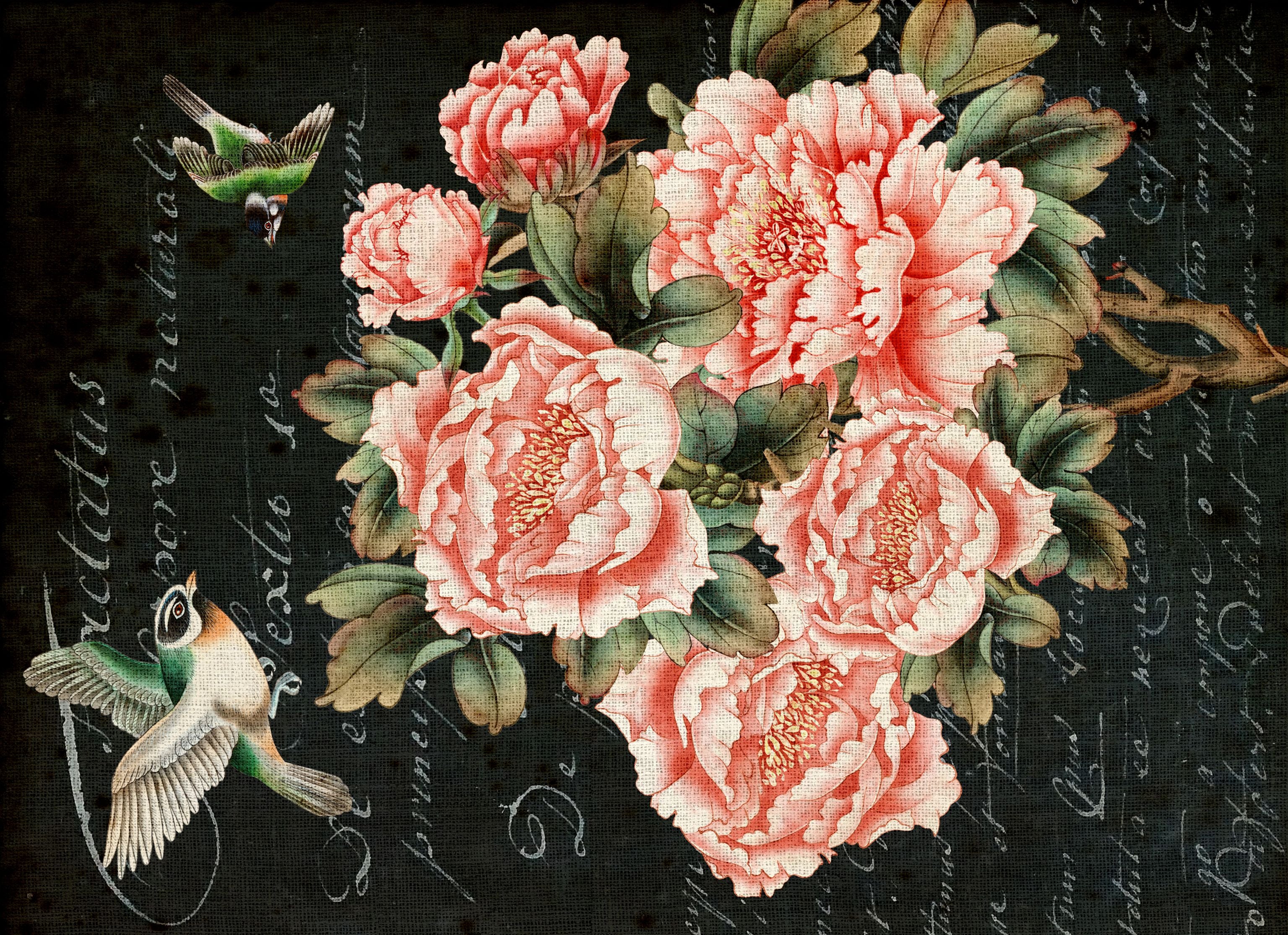 Posh Floral - Roycycled Decoupage Paper