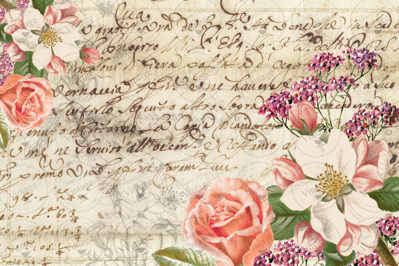 La Mamie Floral JRV Decoupage Paper