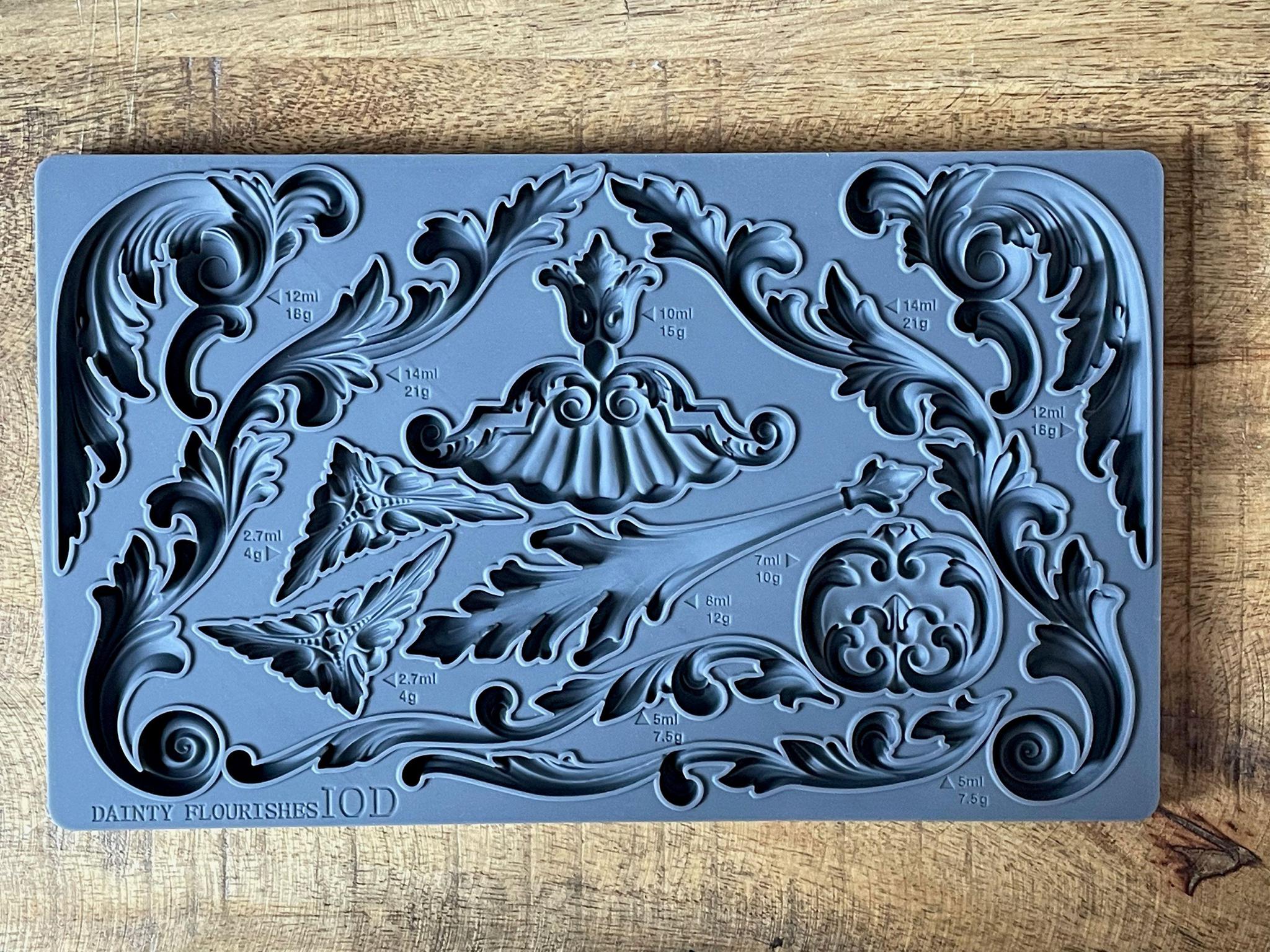 Dainty Flourishes 6×10 Decor Moulds™