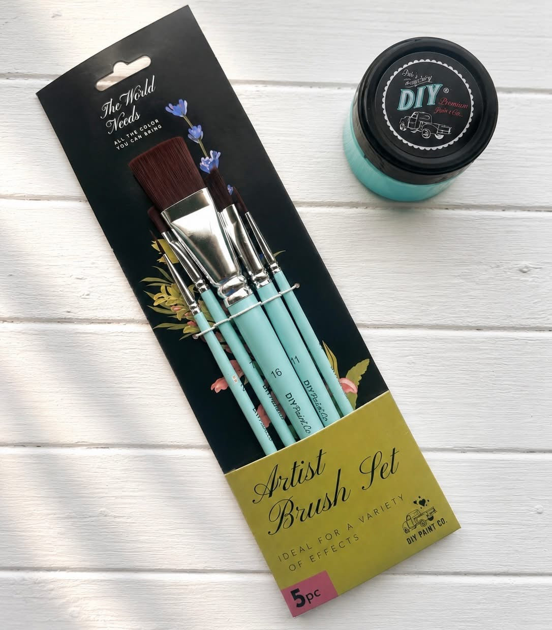 Artist Brush Set - The Creative Collective - DIY Paint Brush