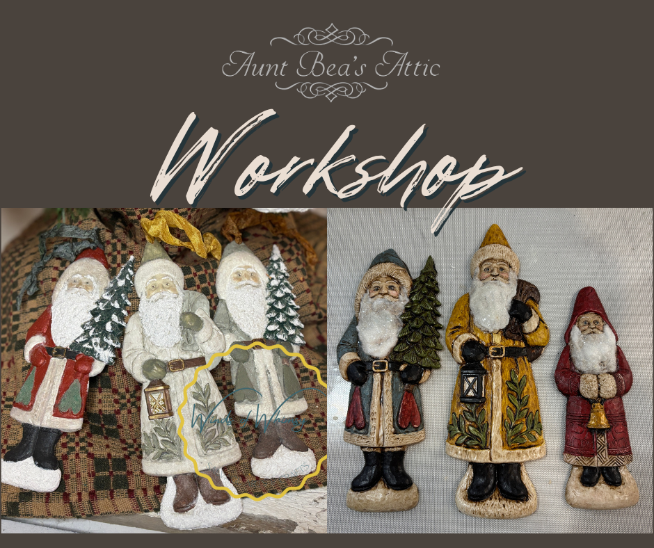 November Workshop - Vintage Santa’s - November 7th 11am
