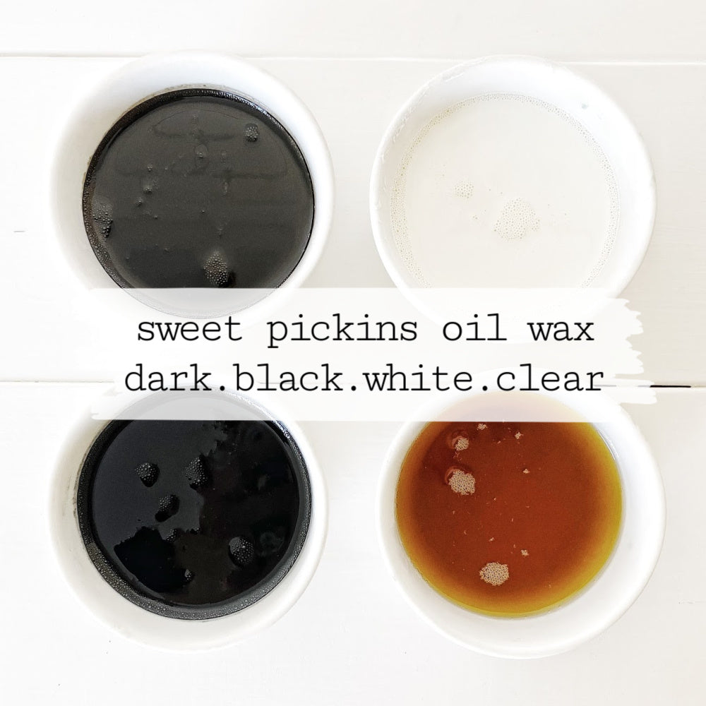 oil wax - dark (brown)