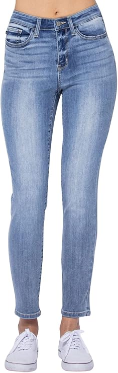 Hi Rise Light Bleach Wash Relaxed Fit 82336