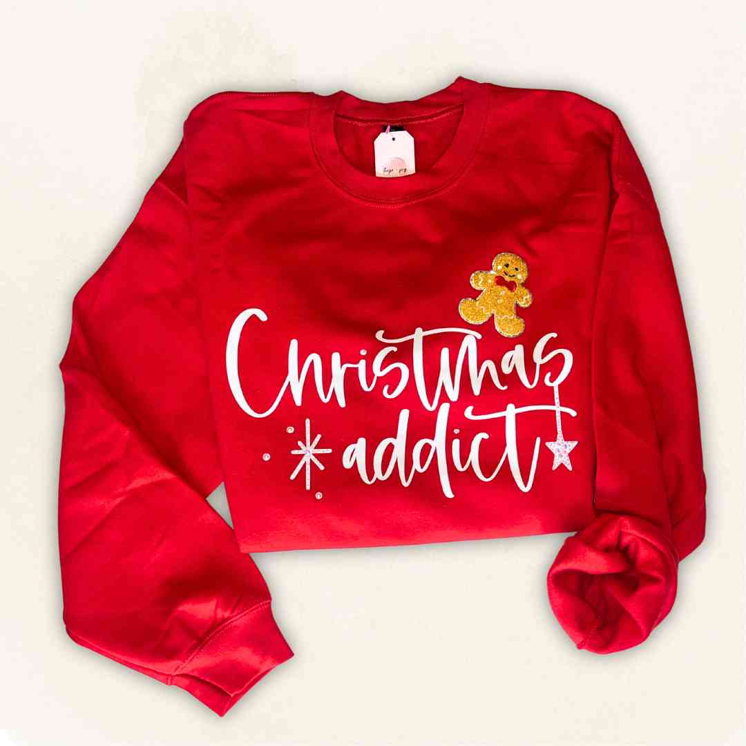 Christmas Addict Crewneck - 1