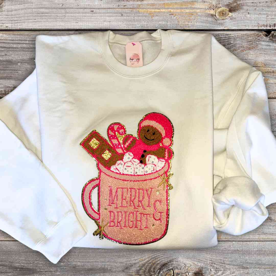 Merry and Bright Crewneck Sweatshirt - 1