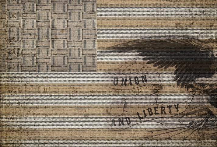 Union & Liberty - Roycycled Decoupage Paper