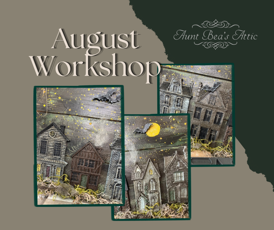 August Workshop - Spooky Houses - 8/22 at 11am