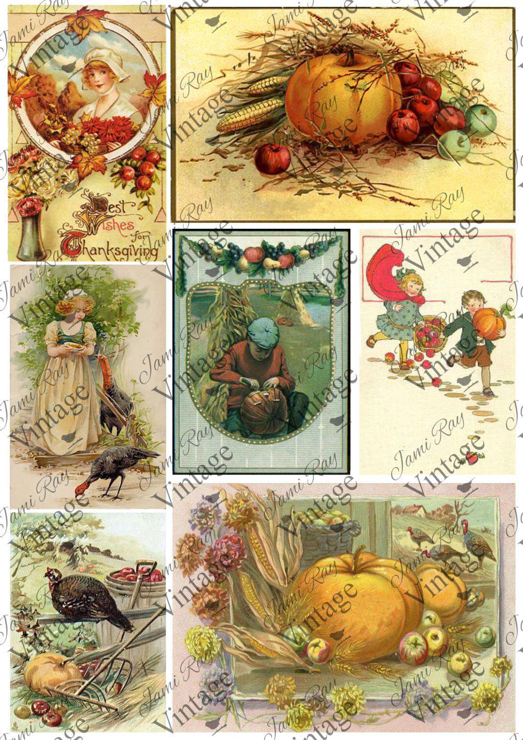 Fall Cards | JRV A4 Rice Paper